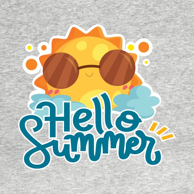 Hello Summer by Amrshop87